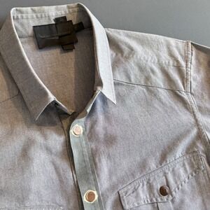 Rare Diesel Black Gold Chambray Utility Shirt | Small 46 | Made in Italy